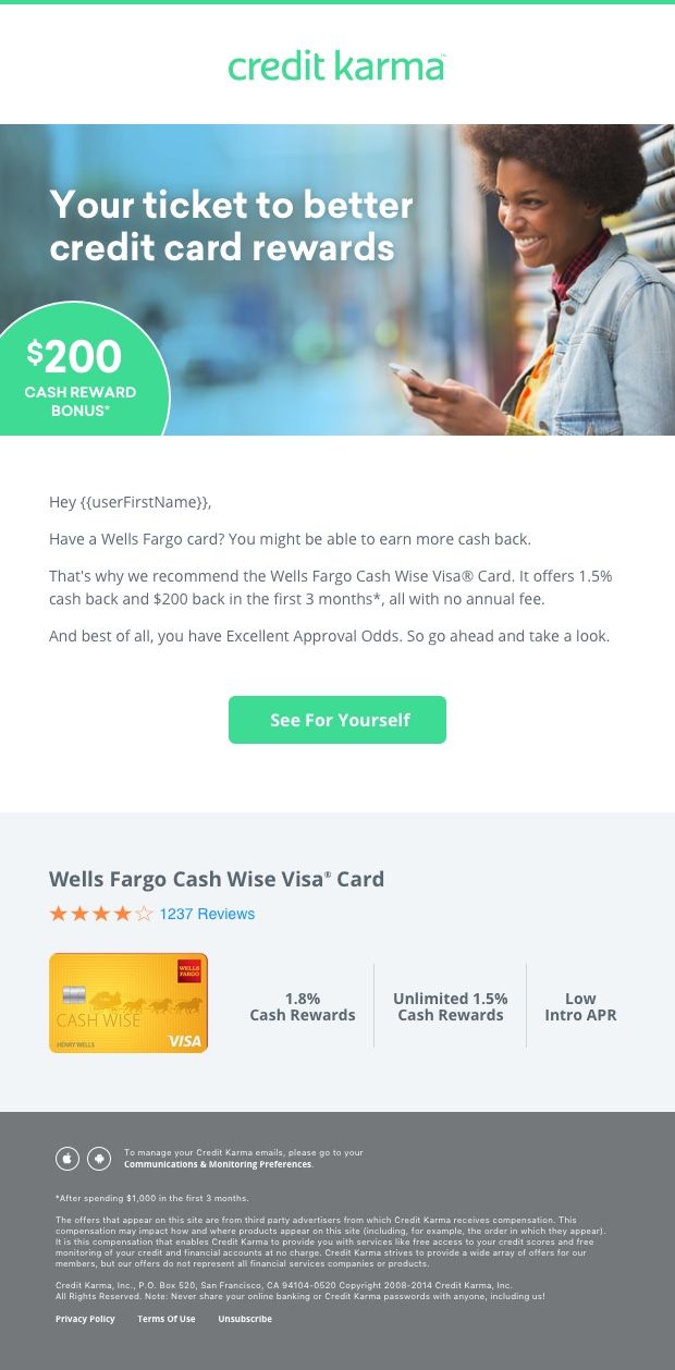 Wells Fargo email, round 8