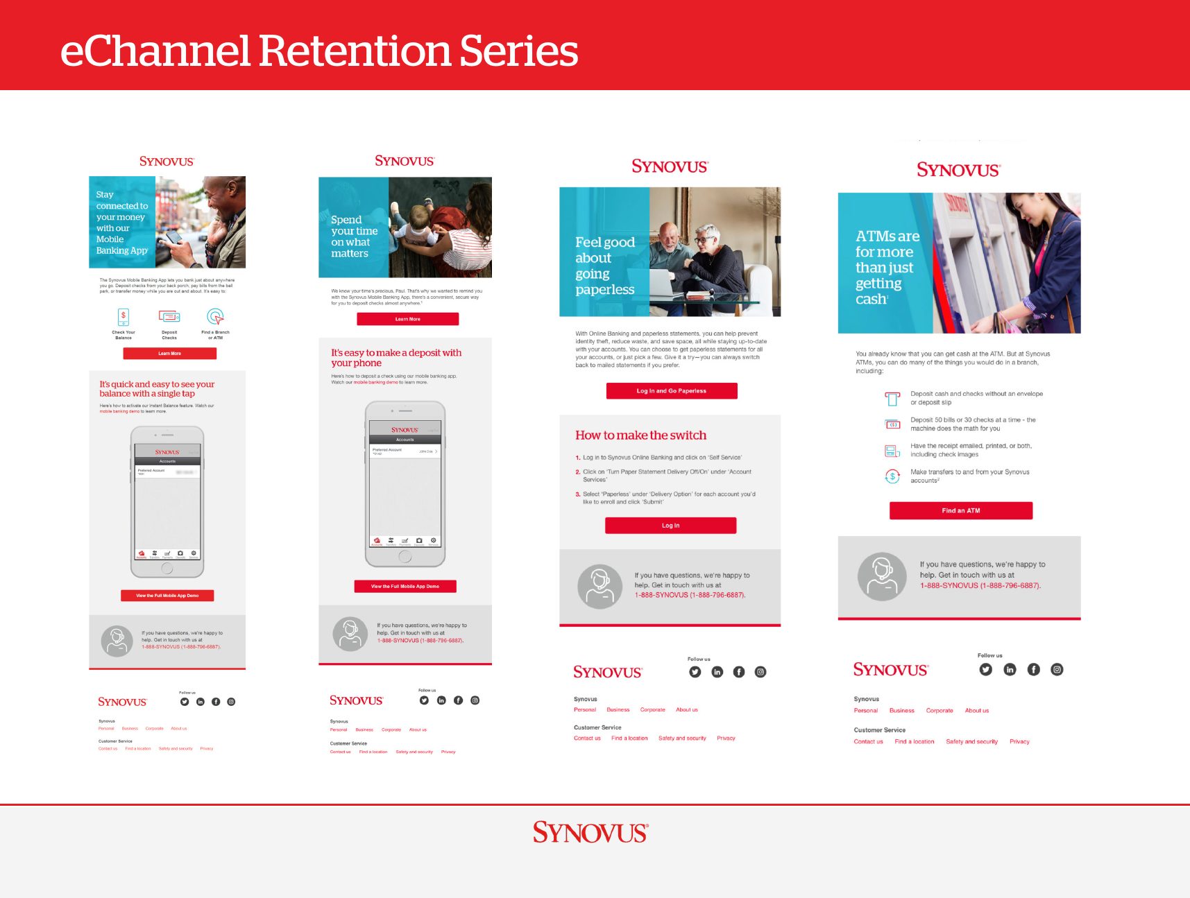 eChannel Retention Series emails